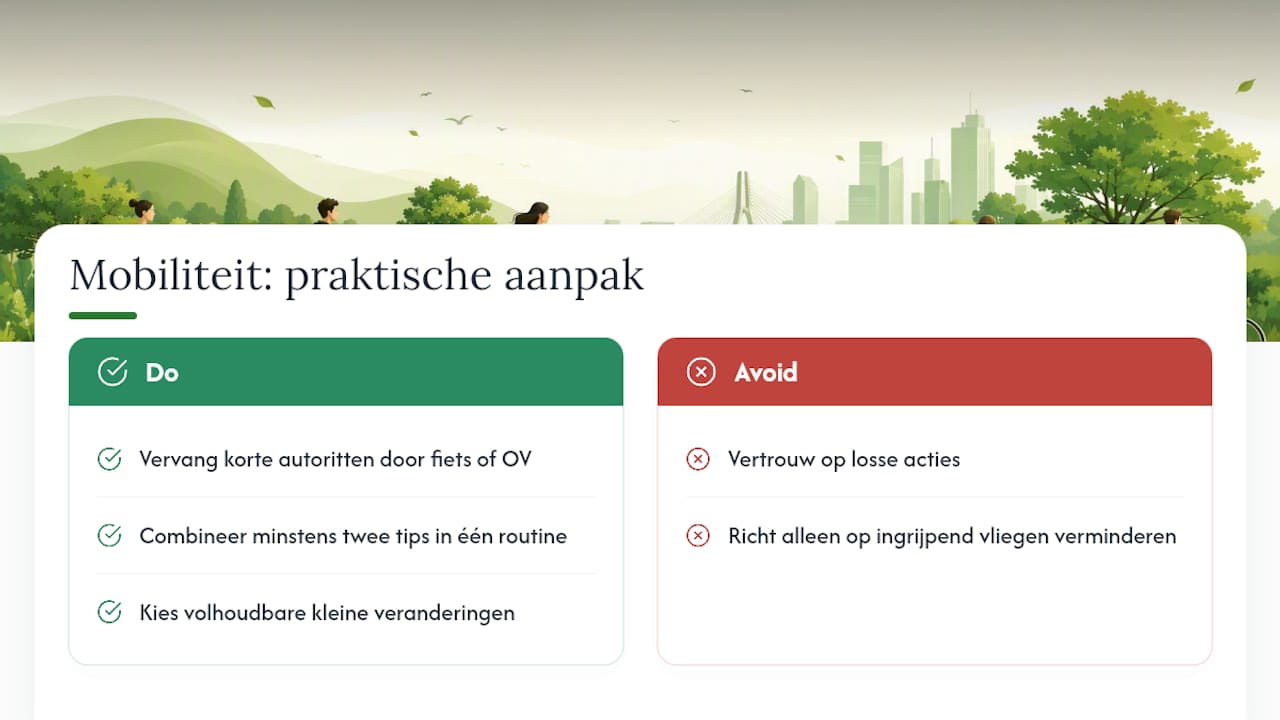 7. Pak vaker de fiets of het openbaar vervoer — overview diagram