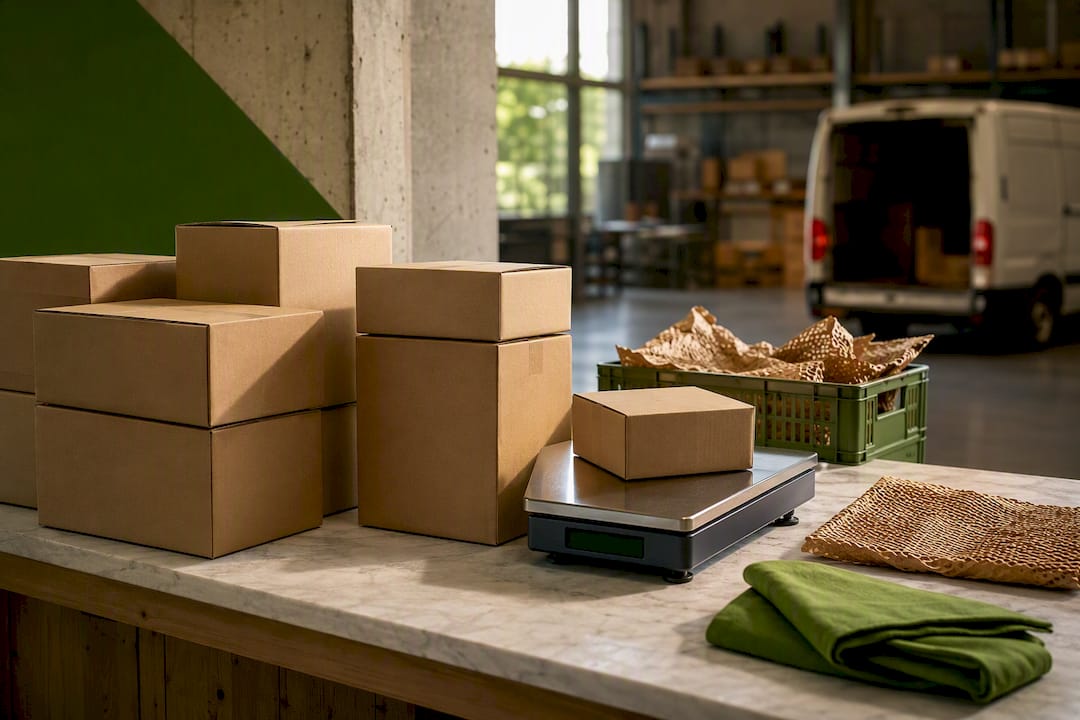 Duurzame verzending voor de horeca in passende dozen