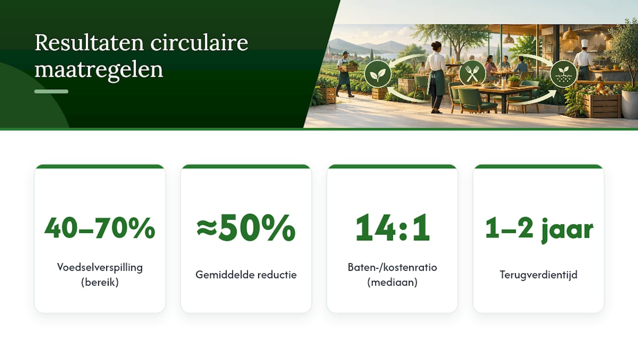 Resultaten en besparingen door circulariteit