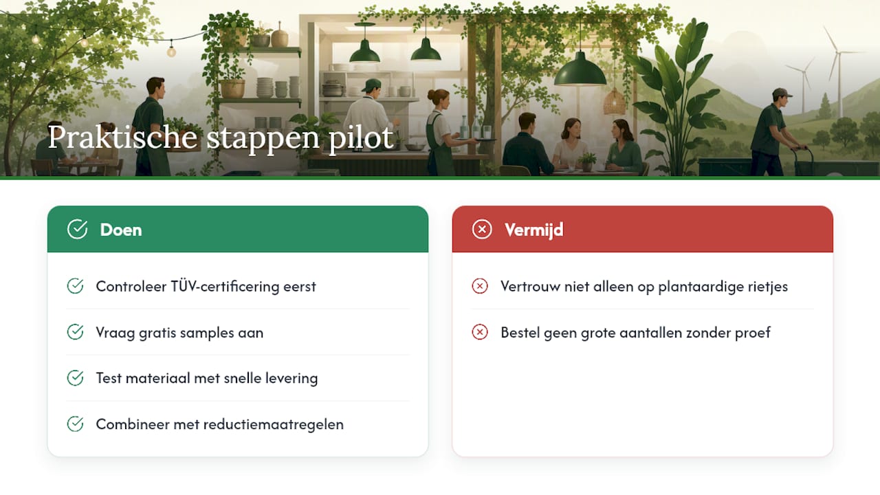 Hoe Earthsaver Straws bijdraagt aan minder plastic-afval — overview diagram